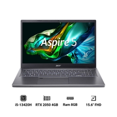 Laptop Acer Gaming Aspire 5 A515-58GM-53PZ (i5-13420H | 8GB | 512GB | GeForce RTX™ 2050 4GB | 15.6' FHD | Win 11)