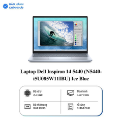 Laptop Dell Inspiron 14 5440 (N5440-i5U085W11IBU) Ice Blue