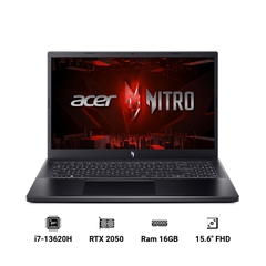 Laptop Gaming Acer Nitro V ANV15-51-72VS (i7-13620H | 16GB | 512GB | GeForce RTX™ 2050 4GB | 15.6′ FHD 144Hz | Win 11)