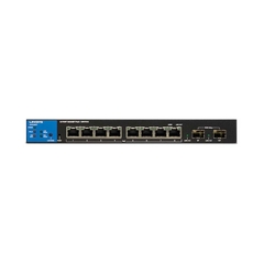 Managed Gigabit Switch Linksys LGS310MPC-EU (8 cổng 1G PoE RJ45 + 2 cổng quang 1G SFP )