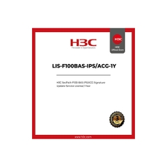 License H3C SecPath F100-BAS LIS-F100BAS-IPS/ACG-1Y (IPS + Application Signature Update, 1 năm)