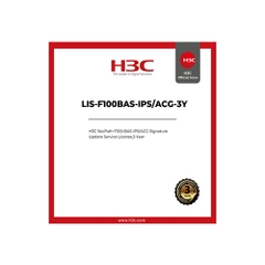 License H3C SecPath F100-BAS LIS-F100BAS-IPS/ACG-3Y (IPS + Application Signature Update, 3 năm)