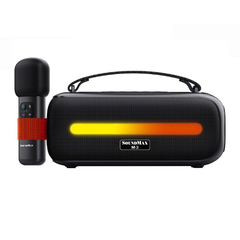Loa Bluetooth SoundMax M-3 (18W RMS, Bluetooth 5.0, USB, kèm 1 micro không dây)