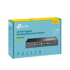 Switch TP-Link LS1024G (24 cổng Gigabit, vỏ kim loại, để bàn/gắn rack)