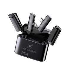 Micro không dây WinBridge M31 (2.4G, khử ồn, 360°, 11 giờ, Type-C/Lightning)