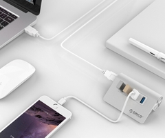 Bộ chia USB HUB 4 cổng Orico USB 3.0 M3H4-V1