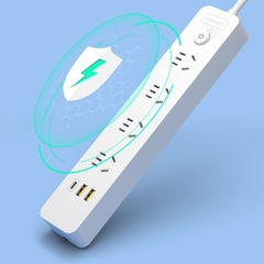 Ổ cắm điện M-505UC (1.8m) - 4x AC 2x USB & Type-C