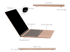 Laptop Apple MacBook Air 2020 i3 1.1GHz/8GB/256GB (MWTL2SA/A)