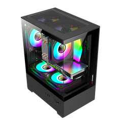 CASE MAGIC MIX ULTRA BLACK sẵn 3 Fan