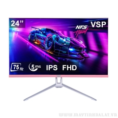 Màn hình phẳng LED tràn viền Slim Bezel VSP V2408S - Pink