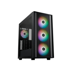 Vỏ Case máy tính Cooler Master MasterBox 600 (Mid Tower, 4 quạt ARGB, GPU 410mm, đen) - MB600-KGNN-S00