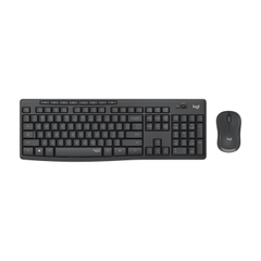 Bộ bàn phím chuột không dây Logitech MK295 Đen (920-009814)