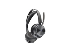 Tai nghe không dây Poly Voyager Focus 2 Microsoft Teams USB-C 9T9J6AA (ANC, mic Acoustic Fence, kèm BT700, adapter USB-C/A và đế sạc)