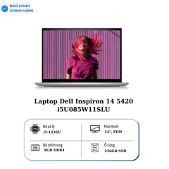 Laptop DELL Inspiron 14 5420 (N5420-i5U085W11SLU) I5-1235U/8GBRAM/512GB SSD/14.0