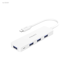 Hub chuyển đổi Type-C PISEN NJ-HB4001, từ Type-C ra 4 cổng USB3.0
