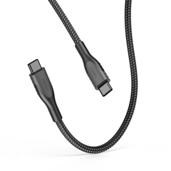 Cáp QUICK Black Gold Dual Type-C (C to C) 3.1 GEN2 2000mm 60W