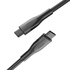 Cáp sạc QUICK Black Gold Dual Type-C (C to C) 3.1 GEN2 1200mm 100W