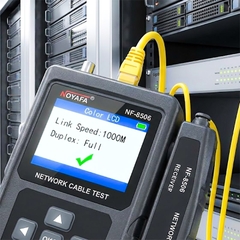 Bộ test cáp mạng NOYAFA NF-8506 (PoE, đo dài 200m, Port Flash, PING, IP Scan, NCV)