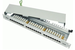 Patch panel 24 cổng Dintek, CAT.5e, Full shielded (1402-03012)