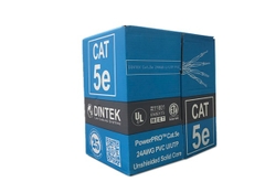 Cáp mạng Dintek CAT.5E UTP,4 pair, 24AWG, (1101-03029, 305 mét/thùng)