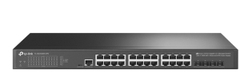 Switch quản lý 24 cổng Gigabit + 4 cổng 10GE SFP L2+ TP-LINK TL-SG3428X-UPS