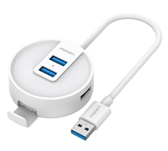 Hub  chia 2 trong 1, 4 cổng USB3.0 vừa là giá đỡ điện thoại (NJ-HB05-A250)