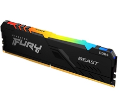 Ram PC Kingston HyperX Fury Beast RGB 64GB (KF432C16BBA/32) (2x32GB, DDR4, 3200MHz)