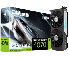 VGA Gaming GeForce RTX 4070 Twin Edge ZOTAC ZT-D40700E-10M