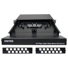 Hộp phối quang ODF DINTEK Light-LINKS 2201-24063 (24 Port LC Duplex, Rack 19