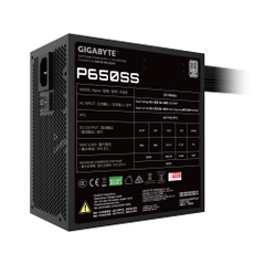 Nguồn máy tính Gigabyte P650SS 650W 80 Plus Silver (ATX 3.0, quạt FDB 120mm) - GP-P650SS