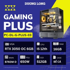 PC Gaming Nâng Cao G-PLUS-03 (Intel Core i5-12th, 16GB, 500GB, RTX 3050 OC 6GB, 650W)