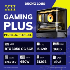 PC Gaming Nâng Cao G-PLUS-04 (Intel Core i5-12th, 16GB, 500GB, RTX 3050 OC 6GB, 650W)