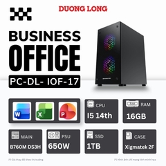PC Văn Phòng IOF-17 (Intel Core i5-14th, 16GB, 1TB, 650W)
