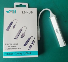 Bộ Chia Cổng Type-C 4 trong 1 VFR (màu bạc)