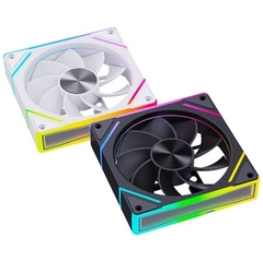 Quạt tản nhiệt MAGIC Snow Man F-125 ARGB Black/ White ( FAN NGƯỢC GIÓ )