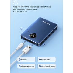 SẠC DỰ PHÒNG PISEN QUICK MAGSAFE WIRELESS 10000MAH CCY-DY19