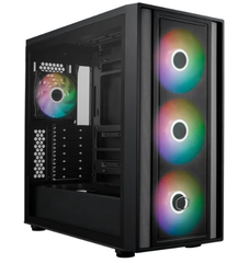 Case Cooler Master MasterBox 600 Black sẵn 4 Fan Led