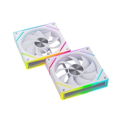 Quạt tản nhiệt MAGIC Snow Man F-125 ARGB Black/ White ( FAN NGƯỢC GIÓ )