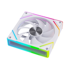 Quạt tản nhiệt MAGIC Snow Man F-125 ARGB Black/ White ( FAN NGƯỢC GIÓ )