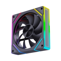 Quạt tản nhiệt MAGIC Snow Man F-125 ARGB Black/ White ( FAN NGƯỢC GIÓ )