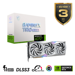 Card màn hình MSI GeForce RTX 4070 Ti GAMING X TRIO 12GB