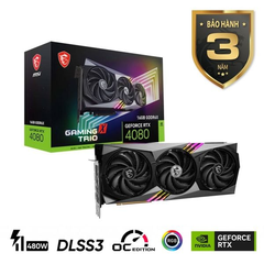 Card màn hình MSI GeForce RTX 4080 GAMING X TRIO 16GB