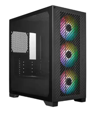 Case Cooler Master ELITE 301 (Mini Tower, 3 FAN ARGB, Type C, E301-KGNN-S00)