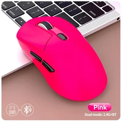Chuột Không Dây SHIPADOO A7 (6 nút, 3600 DPI, pin sạc 300mAh, đen/trắng/hồng)