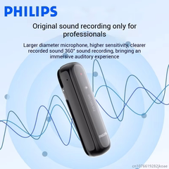 Máy ghi âm Philips VTR5170 Pro (64GB, MP3, Bluetooth 5.3, màn hình 0.87