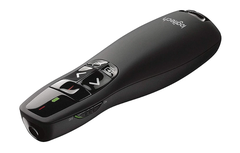 Bút Trình Chiếu Logitech Presenter Cordless R400 Đen & 910-001361