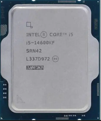 CPU Intel Core i5 14600KF Tray (Up 5.3 GHz, 14 Nhân 20 Luồng, 24MB Cache, Raptor Lake)