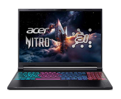 Laptop Acer Nitro ANV16S-61-R7KQ R5 AI 340/16GD5/512GSSD/16FHD+ 180/W11/8GD7_RTX5060/ĐEN
