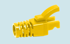 Nắp chụp đầu nối Dintek RJ45 (1601-04013), màu Vàng, Bịch