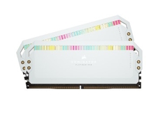 Bộ nhớ ram gắn trong Corsair DDR4, 3200MHz 32GB (2x16GB) DIMM, CL16, DOMINATOR PLATINUM RGB White Heatspreader, RGB LED